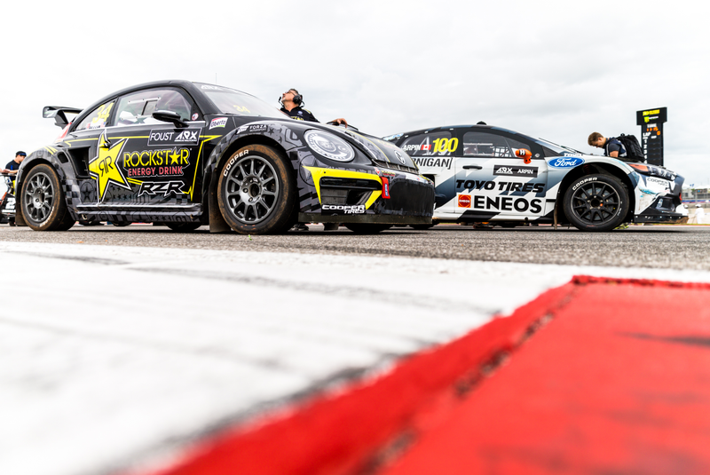 Illustration for article titled Through Rain and Texas Heat, Rallycross Put On a Hell of a Show in Austin
